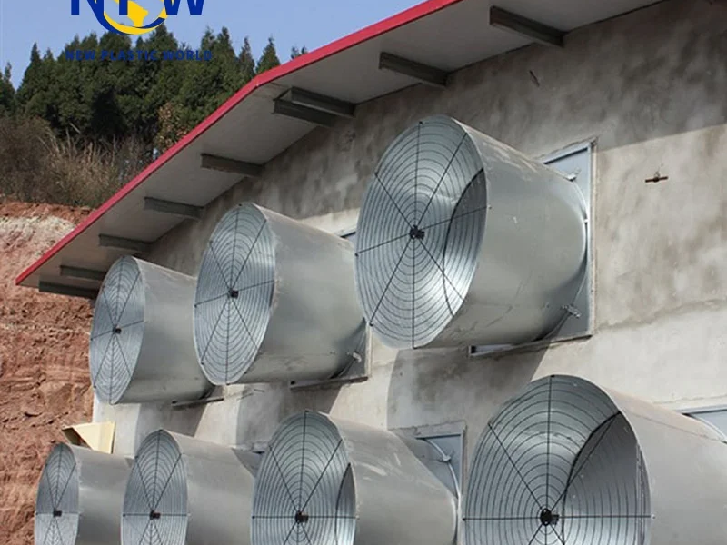 Ventiladores de escape para granjas avícolas: Componentes clave para sistemas de ventilación eficientes