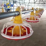 **Система автоматической кормораздаточной линии, цепочно-лотковые кормушки**