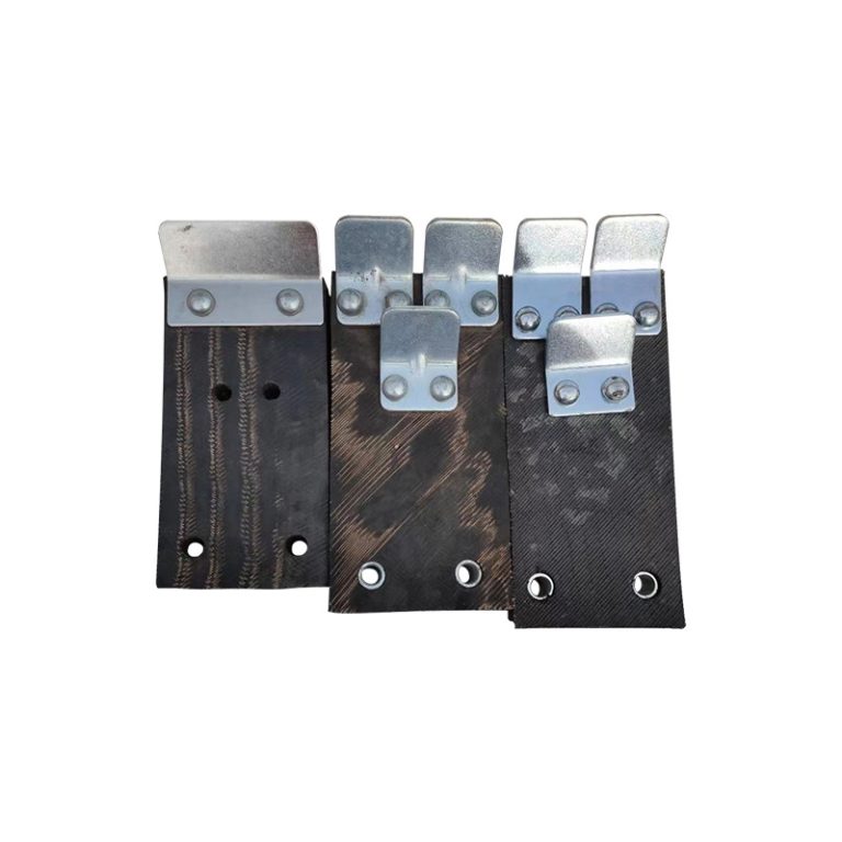 Food grade nitrile or silicone rubber dehairing block for pig dehairer drums