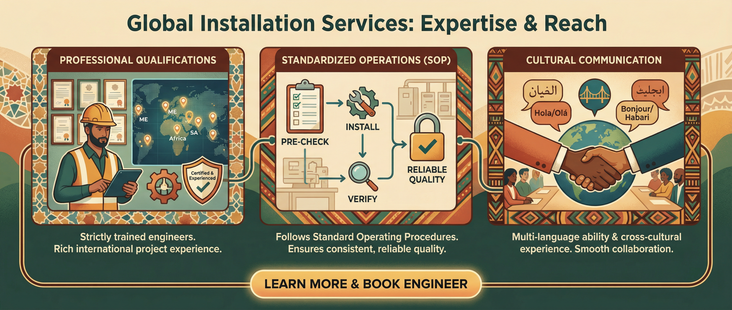 Engineer team and client acceptance