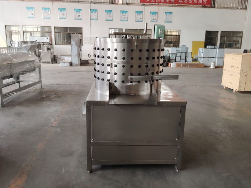 The sheep head dehairing machine