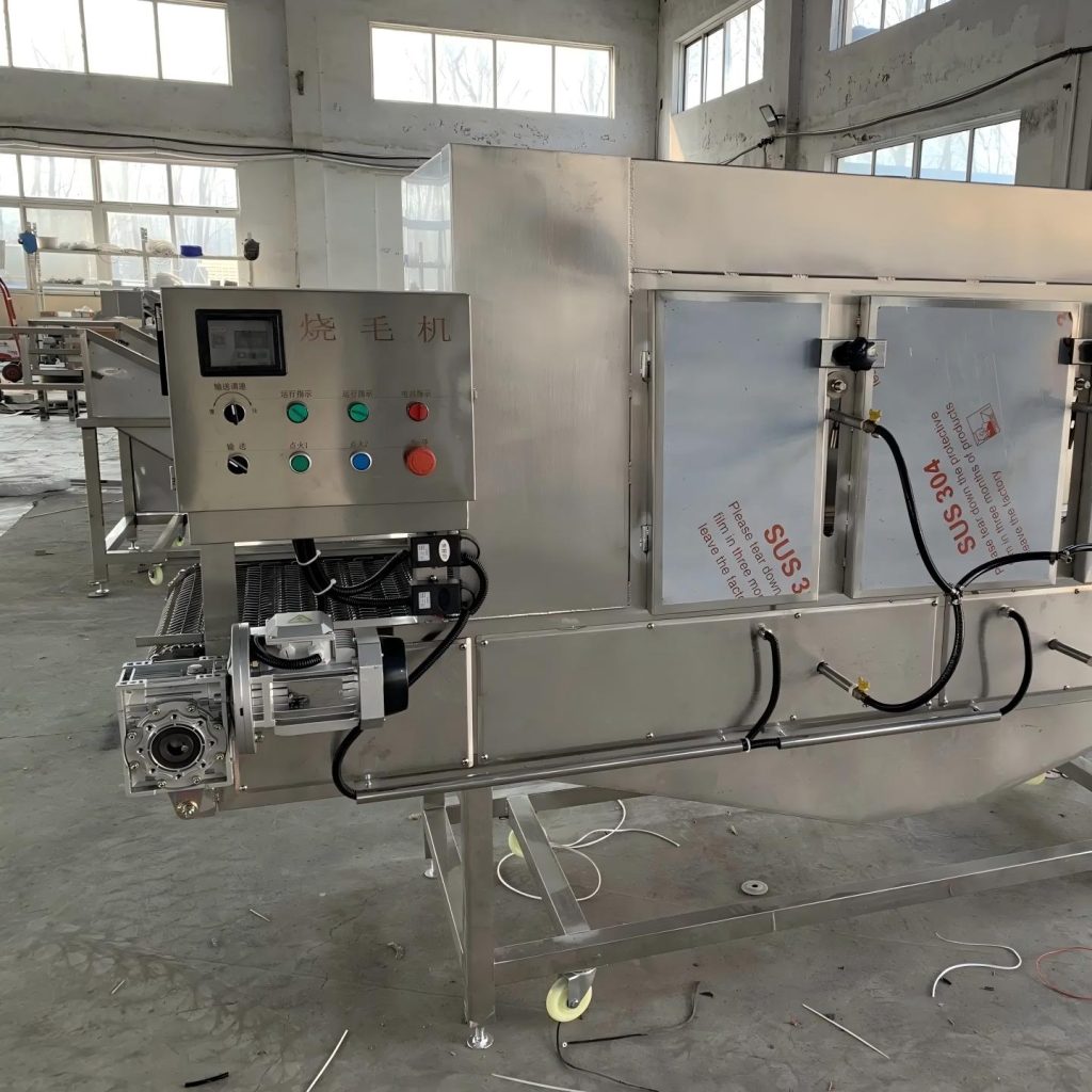 Pig Trotter Singeing Machine