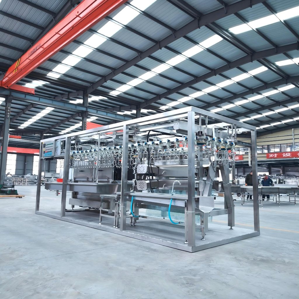 100 BPH Compact Poultry Slaughter Line