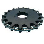 PA6 Nylon Toothed Guide Wheel (Specialized for Poultry Slaughter Overhead Conveyor Lines)