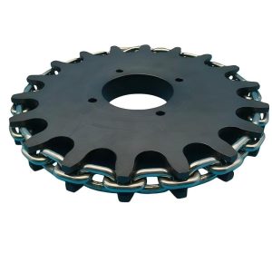 PA6 Nylon Toothed Guide Wheel (Specialized for Poultry Slaughter Overhead Conveyor Lines)
