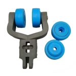 Nylon Carriage for T-Guide Rails (Poultry Slaughter Line Conveyance Trolley)