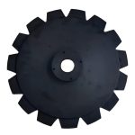 6-inch Spacing MC Nylon Guide Wheel for Poultry Processing Overhead Conveyor Lines