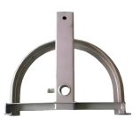 180-degree steering wheel bracket for slaughter line