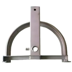 180-degree steering wheel bracket for slaughter line