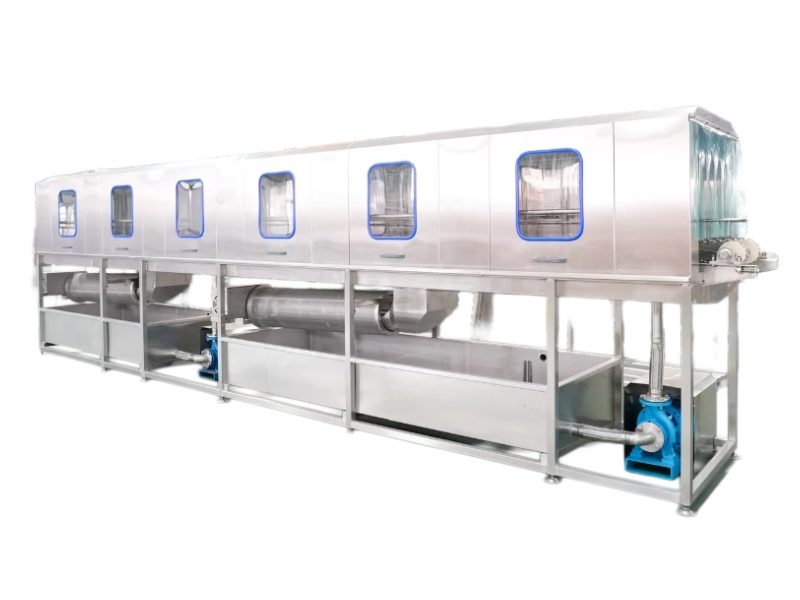 Tunnel-Type Poultry Cage Washing Machine – High-Pressure, Eco-Friendly, Fully Automated Cleaning System