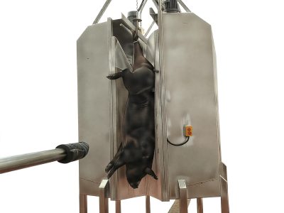 Post-Dehairing Carcass Cleaner