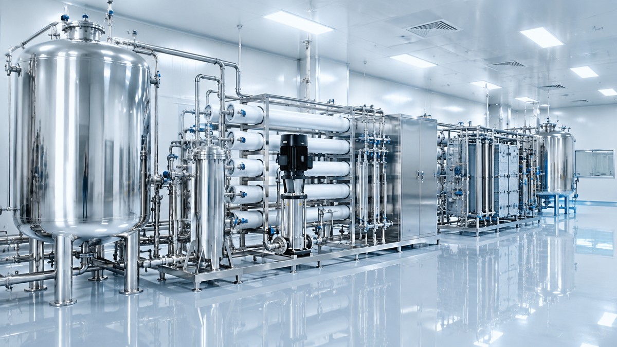 20 T/H Pharmaceutical Ultrapure Water Equipment