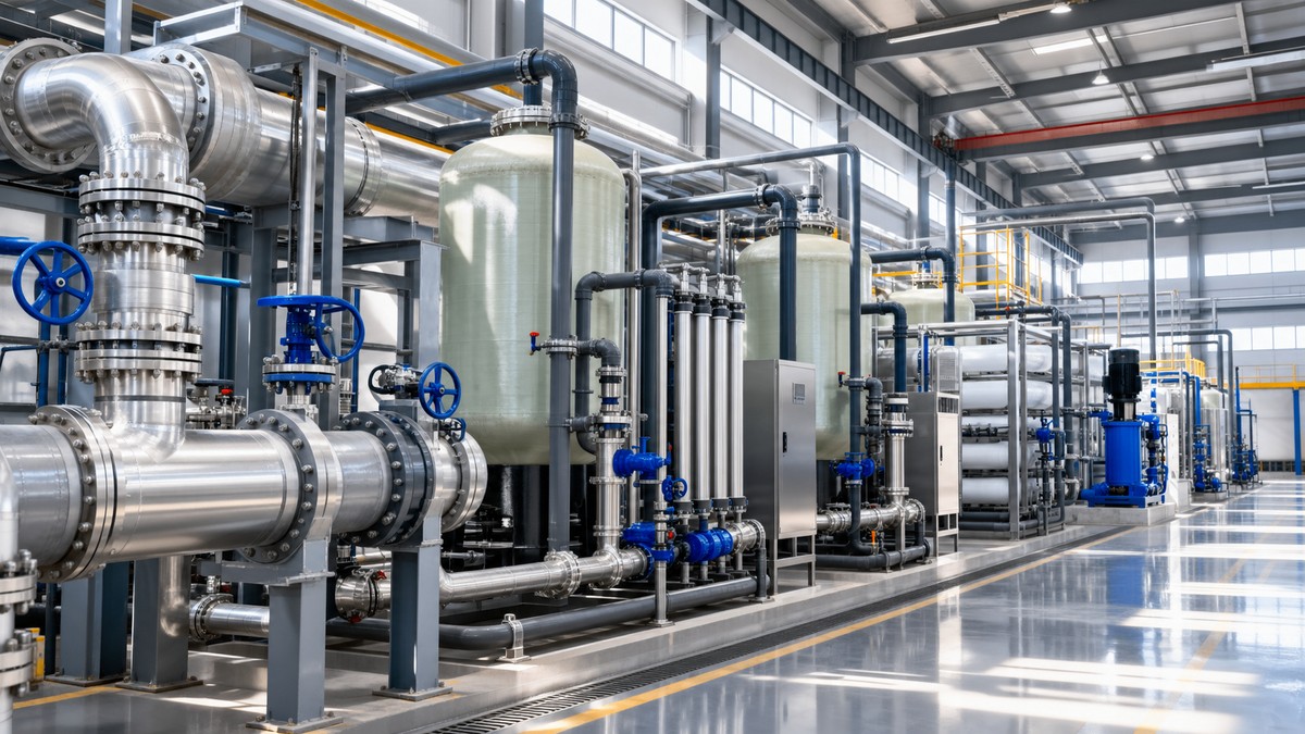 200 T/H Power Plant Demineralization Equipment