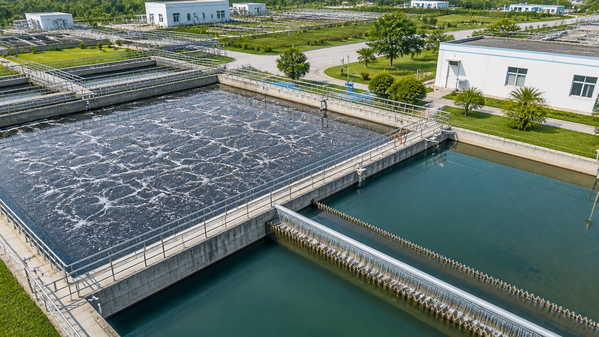 100 T/D Domestic Sewage Treatment Equipment