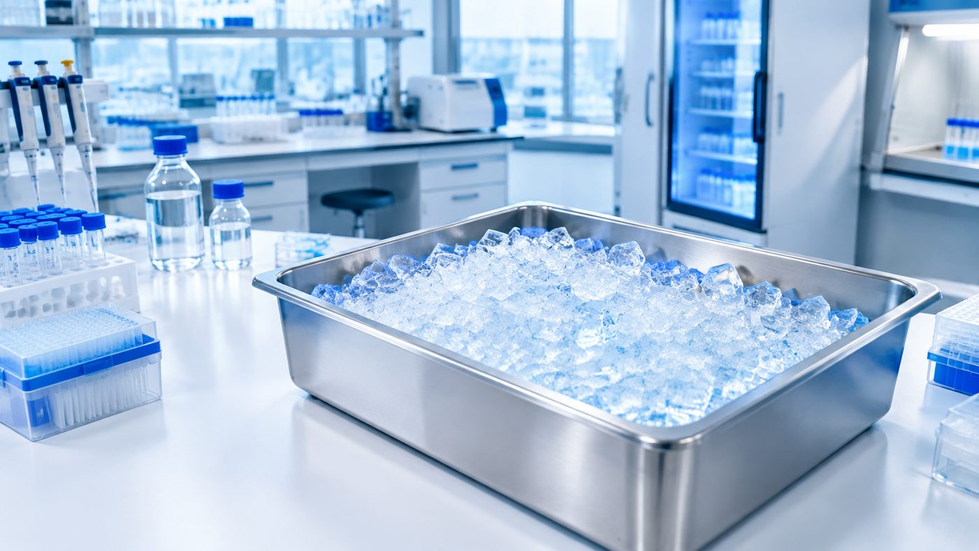 medical ice machine for laboratory — clean ice for sample keeping and medical cooling
