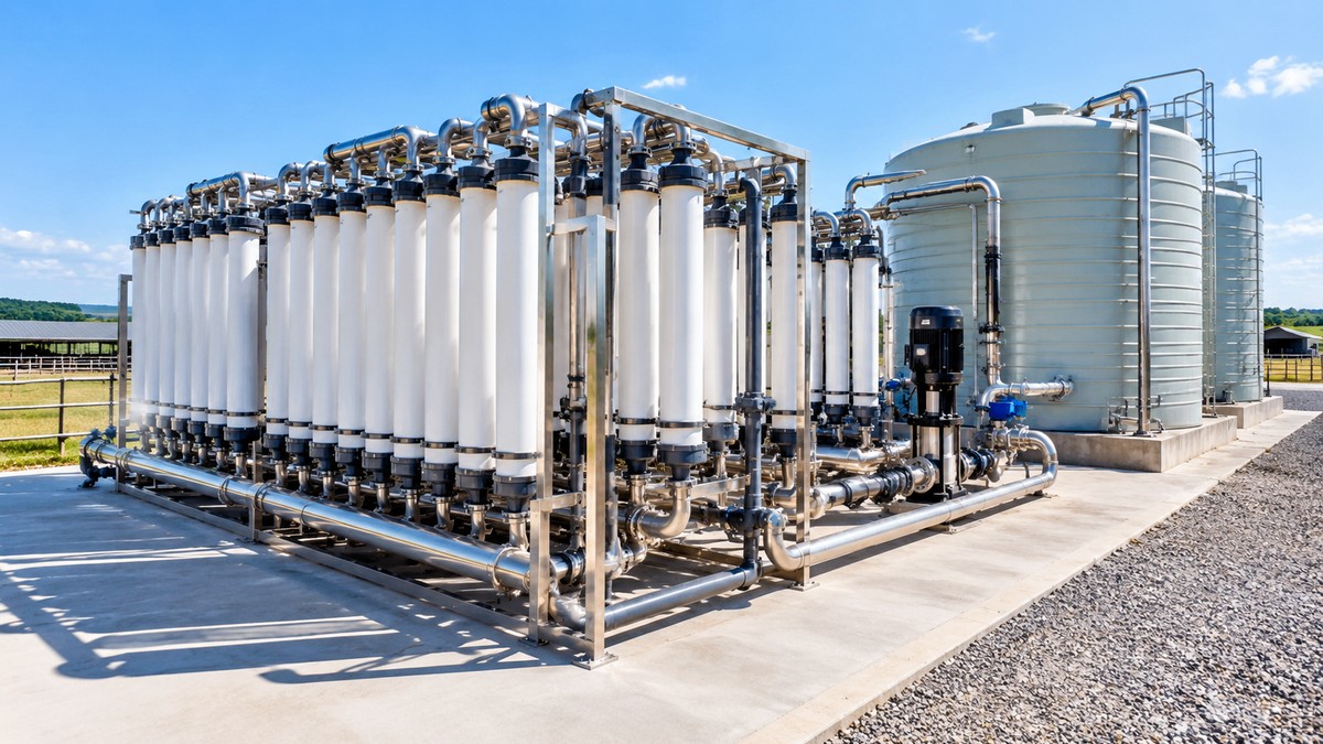 20 T/H Cattle Farm Ultrafiltration Equipment