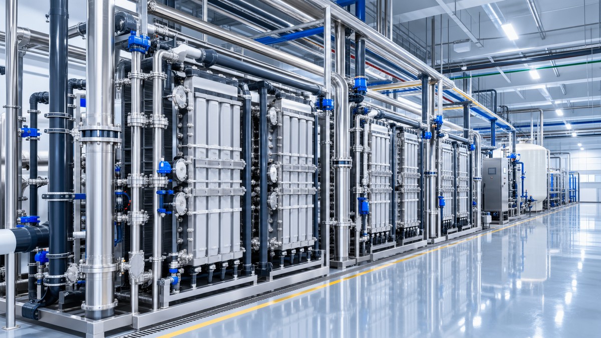 100 T/H EDI Ultrapure Water Equipment