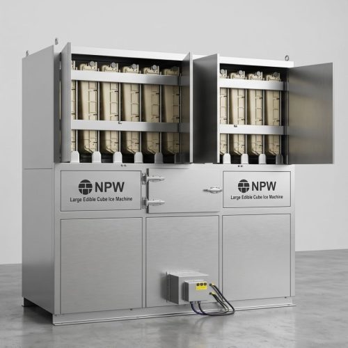 large edible cube ice machine NPW-C series for hotel and bar
