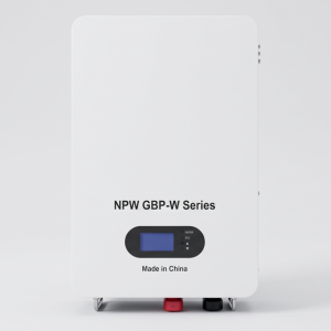 NPW GBP-W SERIES WALL-MOUNTED LIFEPO4 ENERGY STORAGE BATTERY (GBP24-100W ~ GBP51.2-200W)