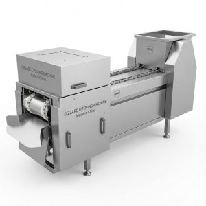 Gizzard Opening Machine